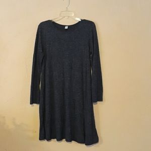 Plush Knit Navy Blue Old Navy Dress